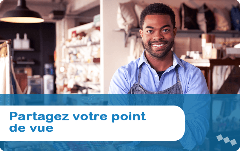 Partagez votre point de vue